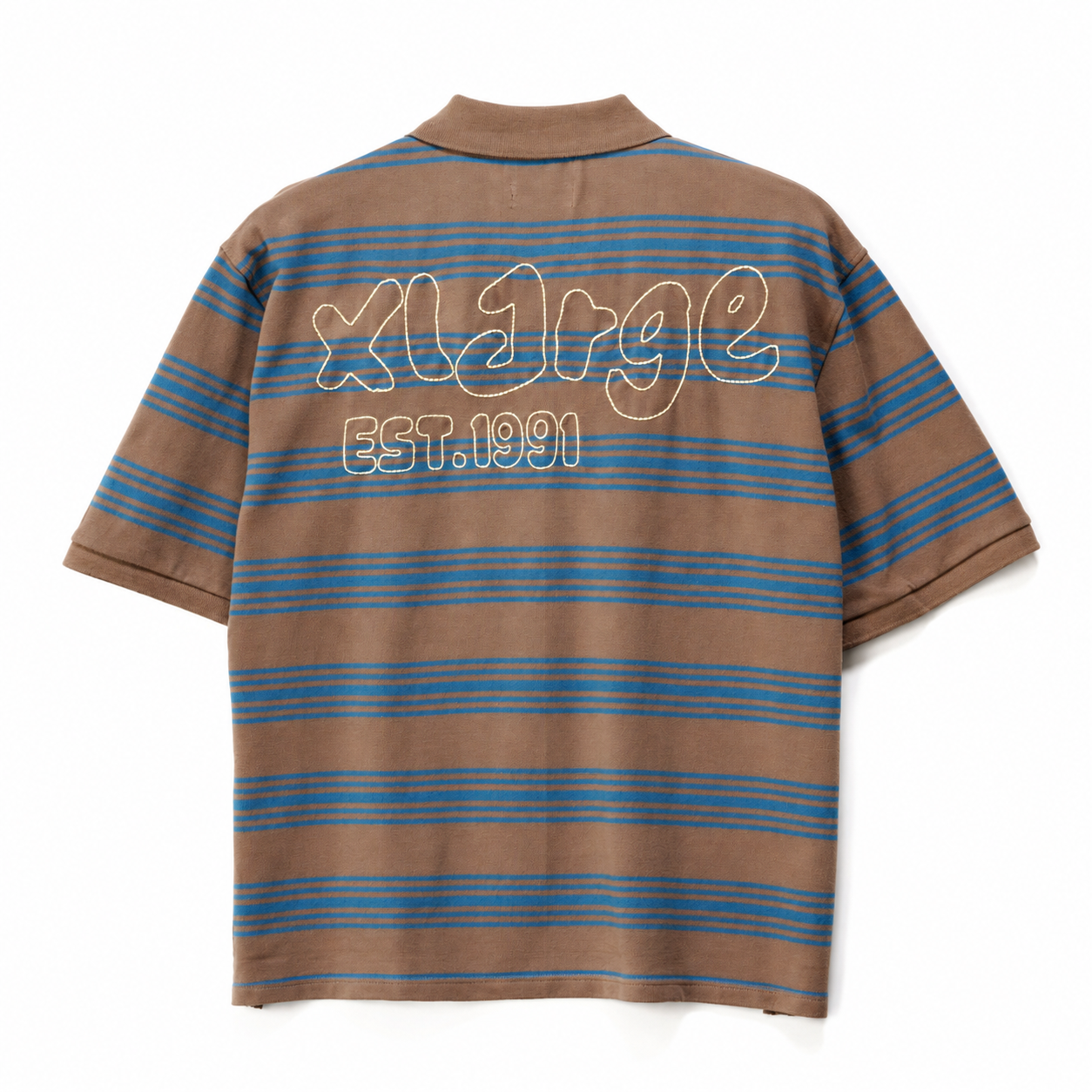 XLARGE - STREETS POLO - CHESTNUT