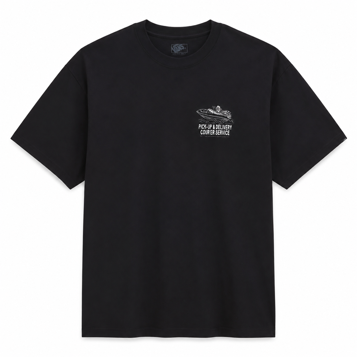 VANS - PAULY'S DELIVERY T-SHIRT - BLACK