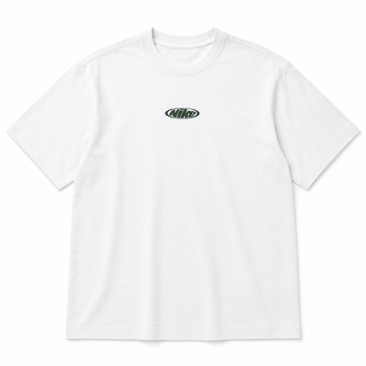 NIKE - SPORTSWEAR OVAL T-SHIRT - WHITE