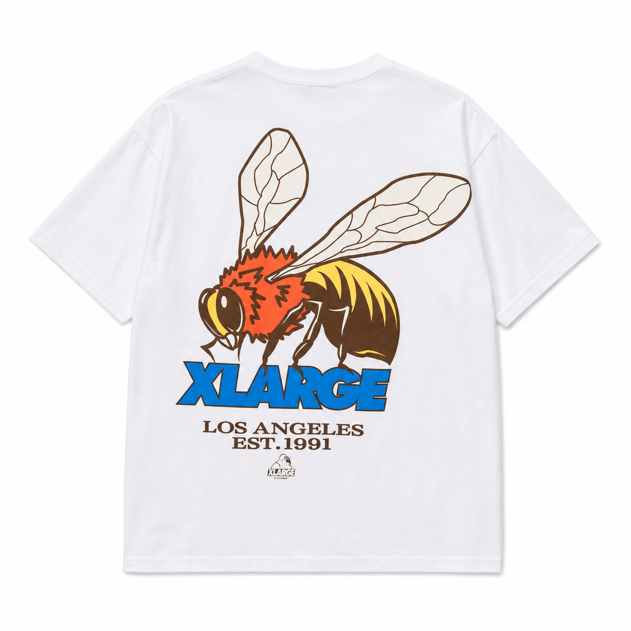 XLARGE - WASP TEE - WHITE