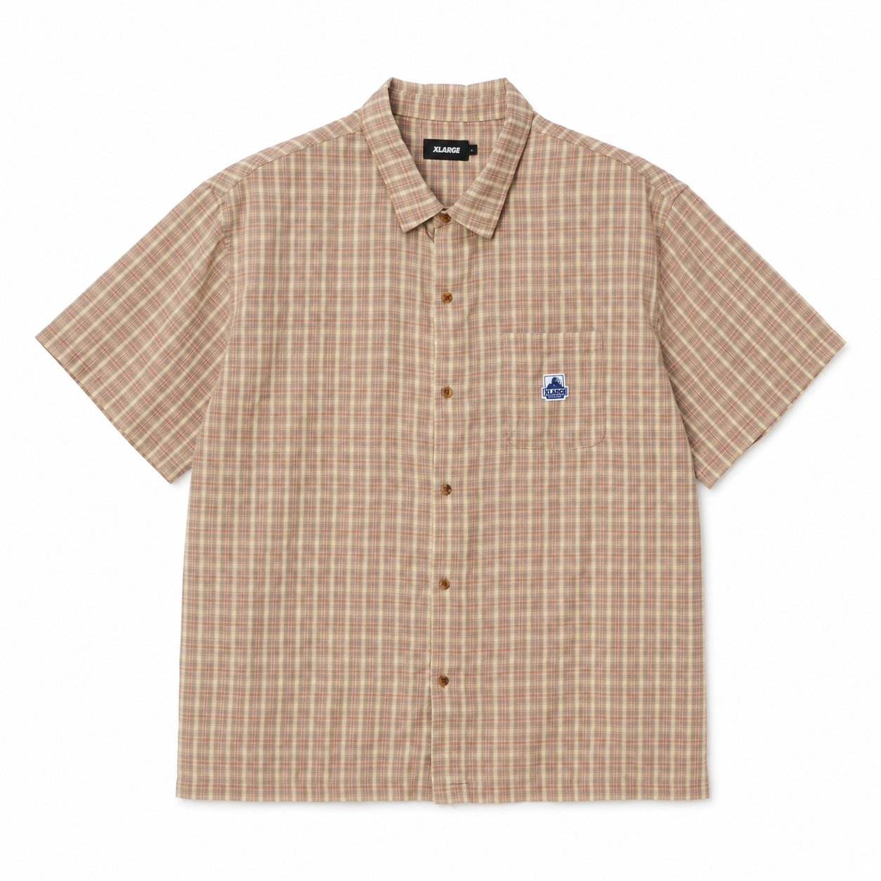 XLARGE - JOHN SHORT SLEEVE SHIRT - GREY