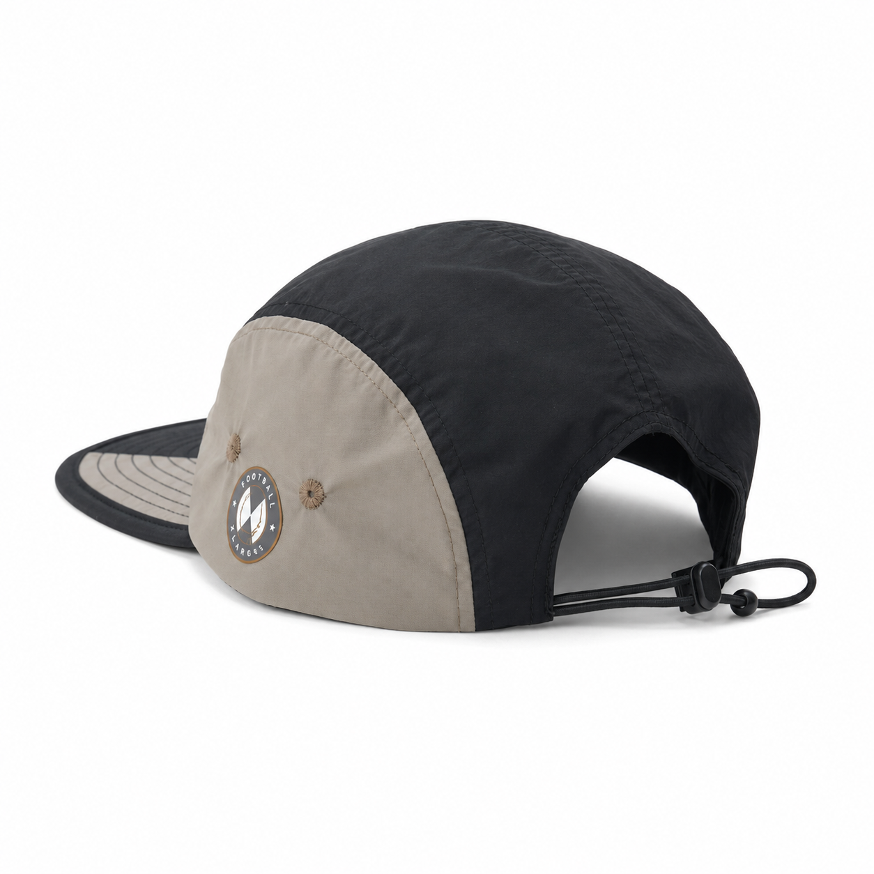 XLARGE - FOOTBALL CAMP CAP - BLACK