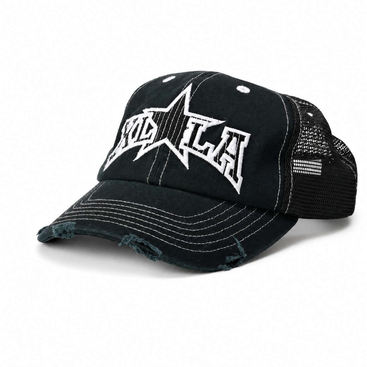 XLARGE - LA STAR LOW PRO TRUCKER - BLACK
