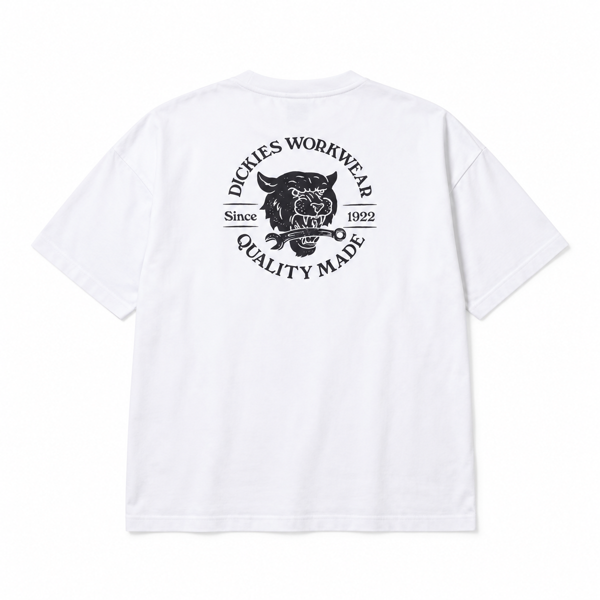 DICKIES - WRENCH TIGER BOX T-SHIRT - WHITE