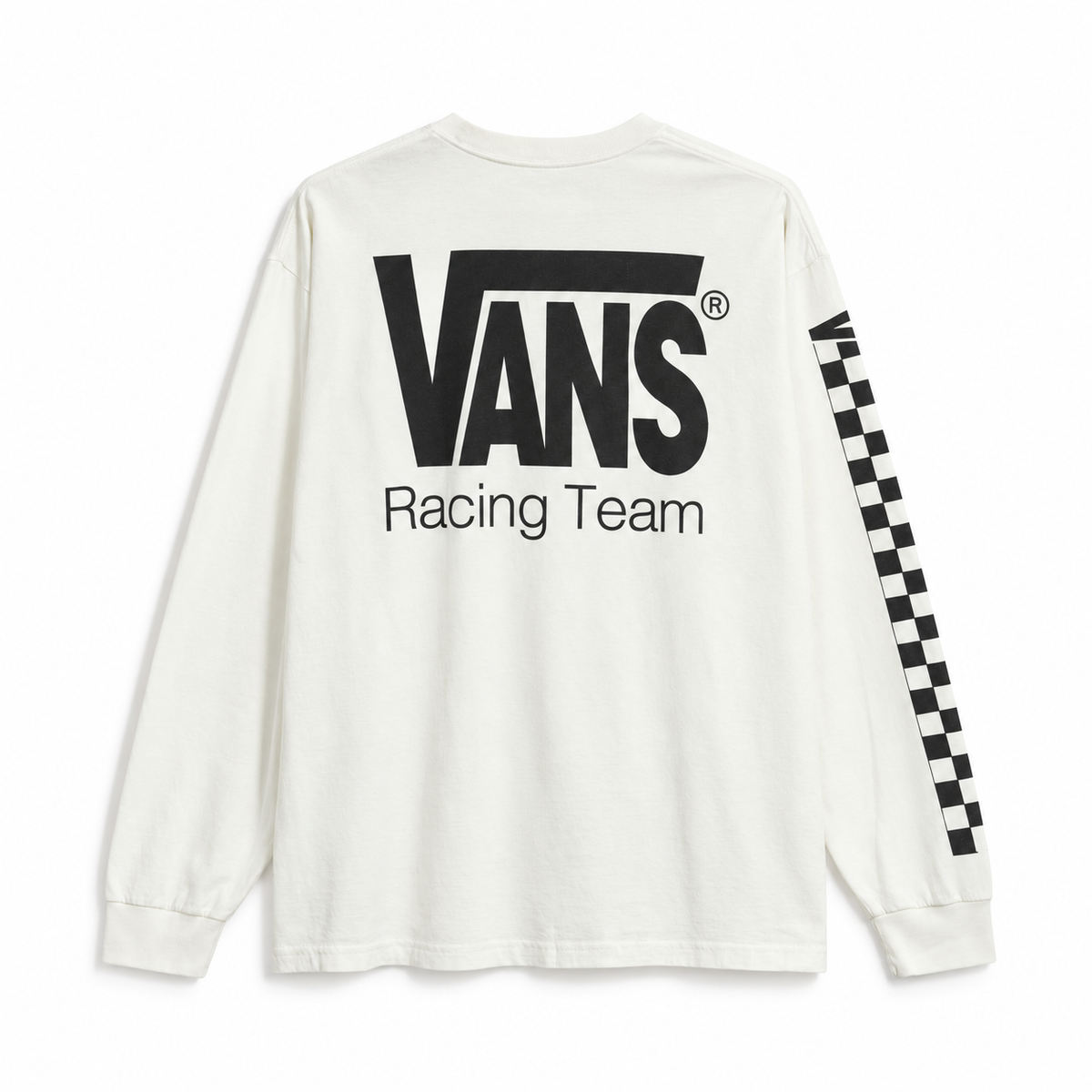 VANS - RACING LS TEE - MARSHMELLOW