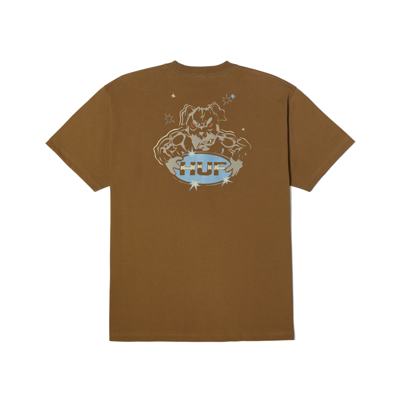 HUF - DAWG T-SHIRT - MUD