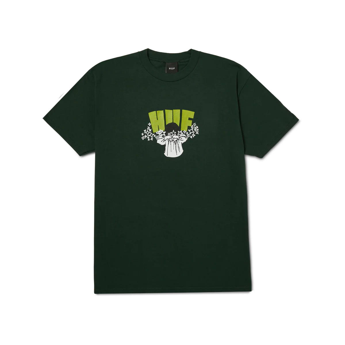 HUF - DAZED S/S TEE - FOREST GREEN
