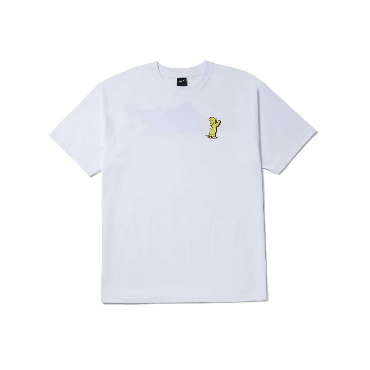 HUF - DOG SENSE T-SHIRT - WHITE