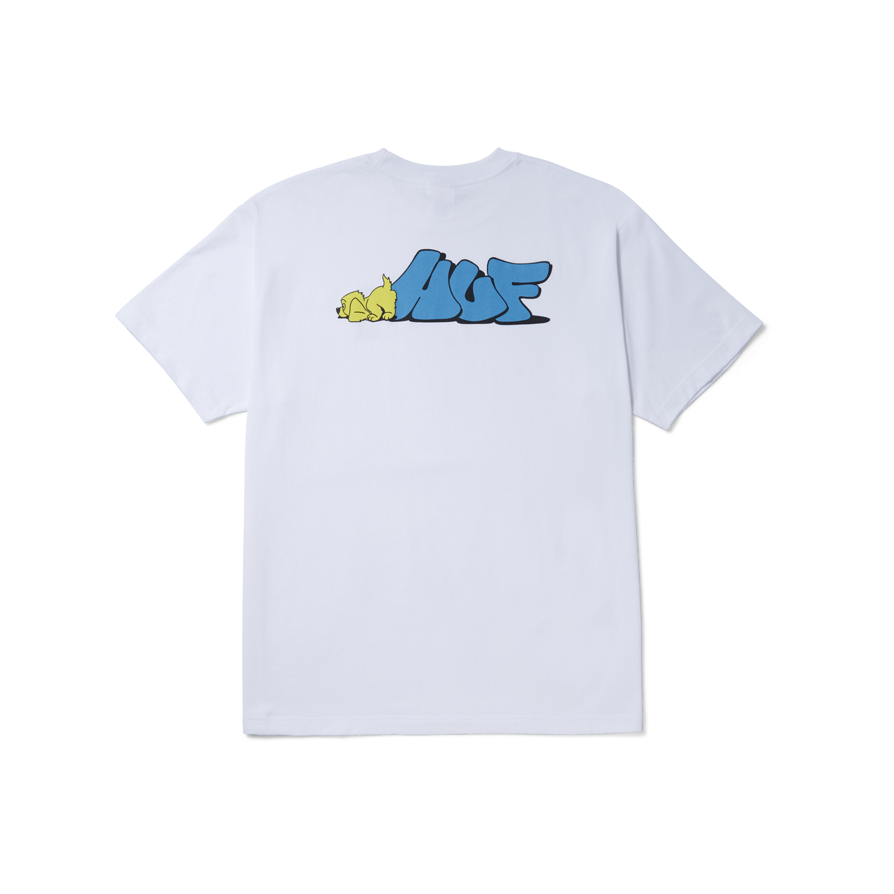 HUF - DOG SENSE T-SHIRT - WHITE