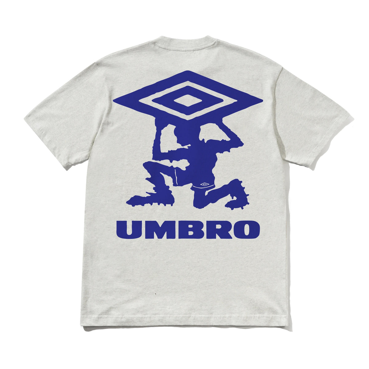 BUTTER GOODS X UMBRO - DIAMOND TERRAIN TEE - ASH