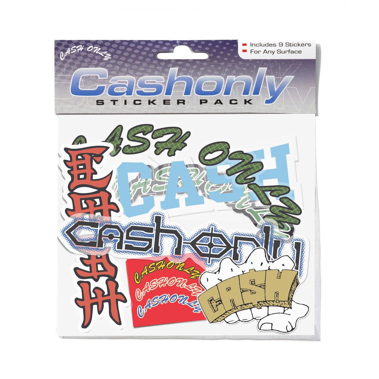 CASH ONLY - DROP 17 STICKER PACK