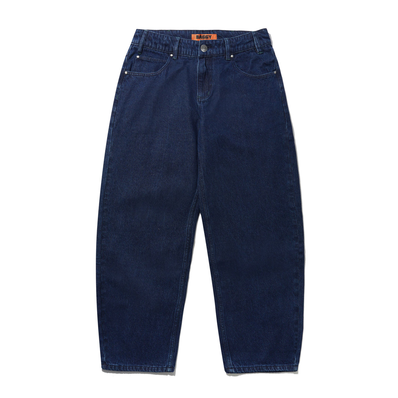 BUTTER GOODS - DRUMMER BAGGY DENIM JEANS - STONE WASH BLUE