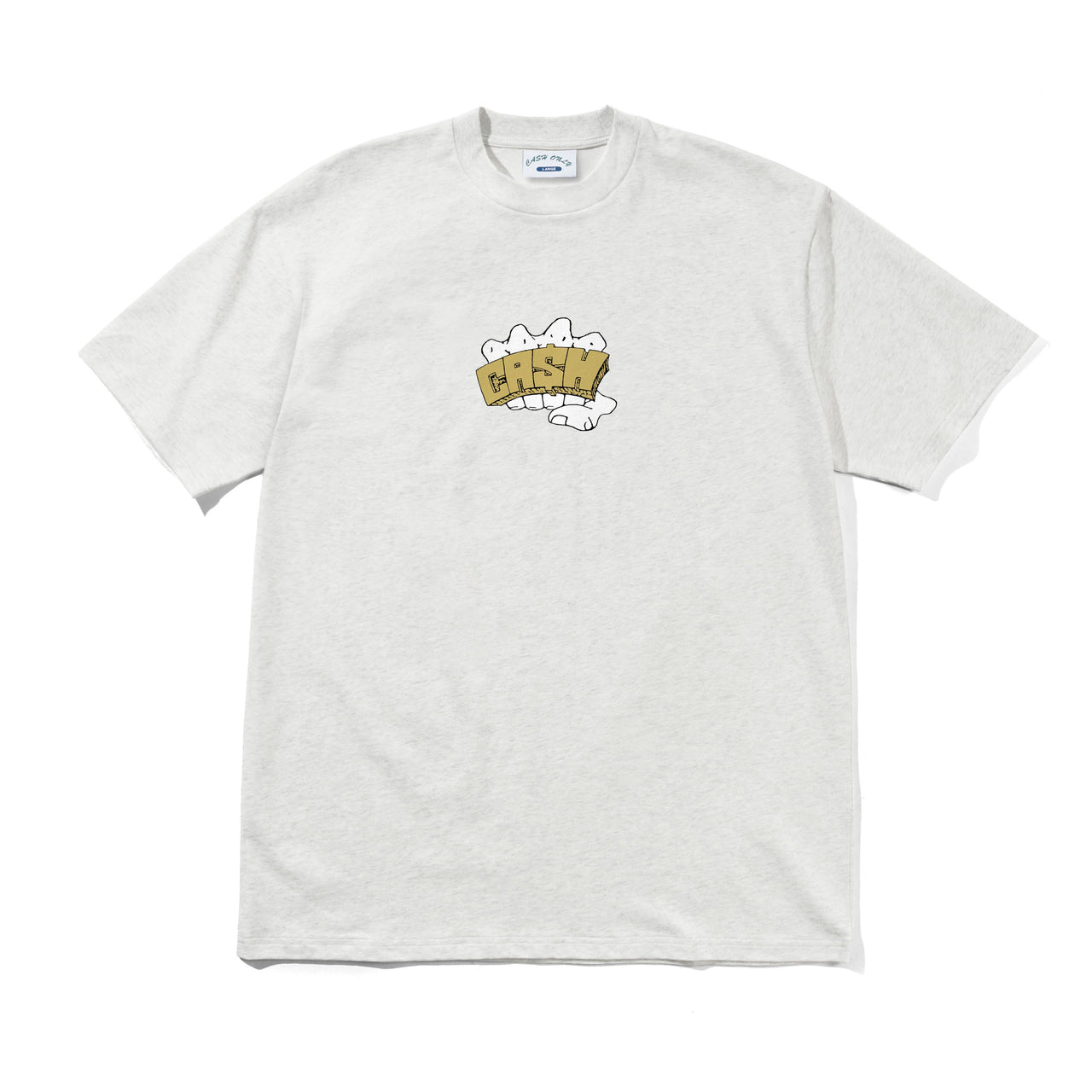 CASH ONLY - DUSTER TEE - ASH