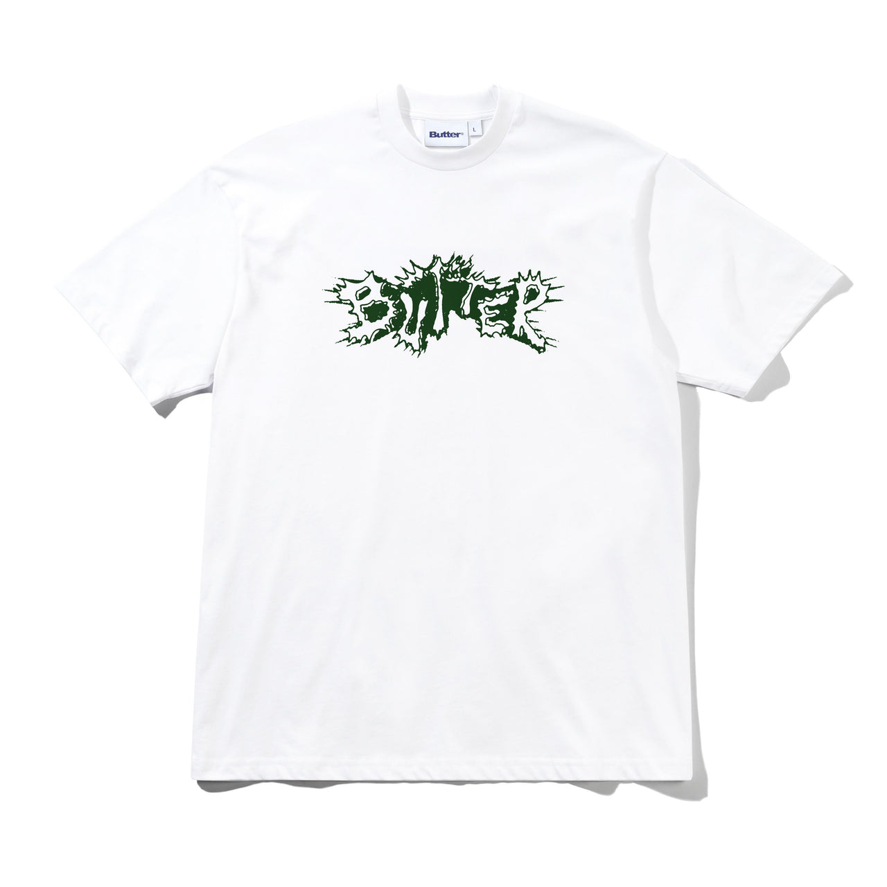 BUTTER GOODS - ERUPTION TEE  - WHITE