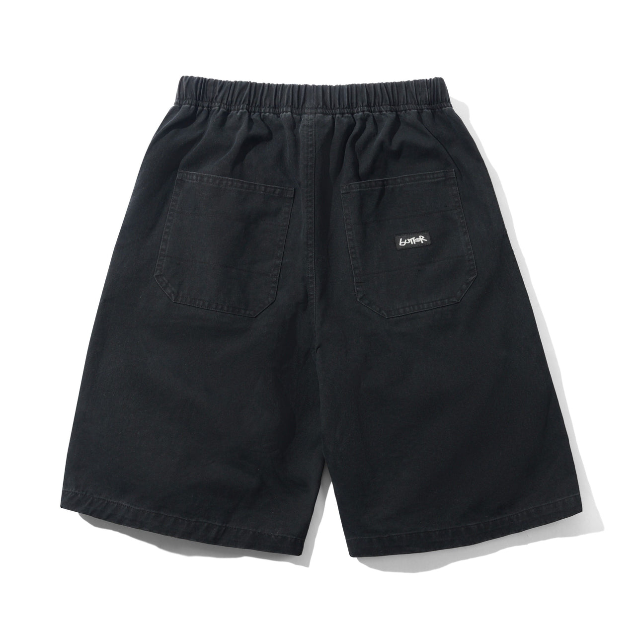 BUTTER GOODS - EVERYDAY SHORTS - WASHED BLACK