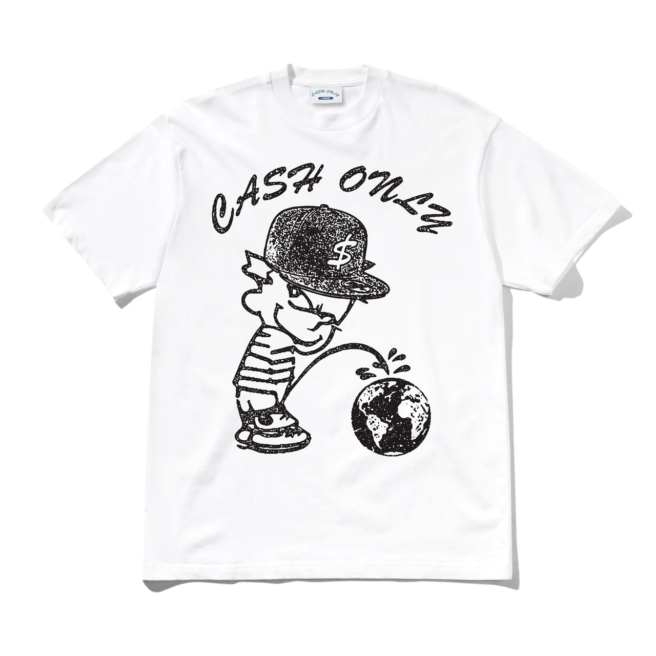 CASH ONLY - FTW TEE - WHITE