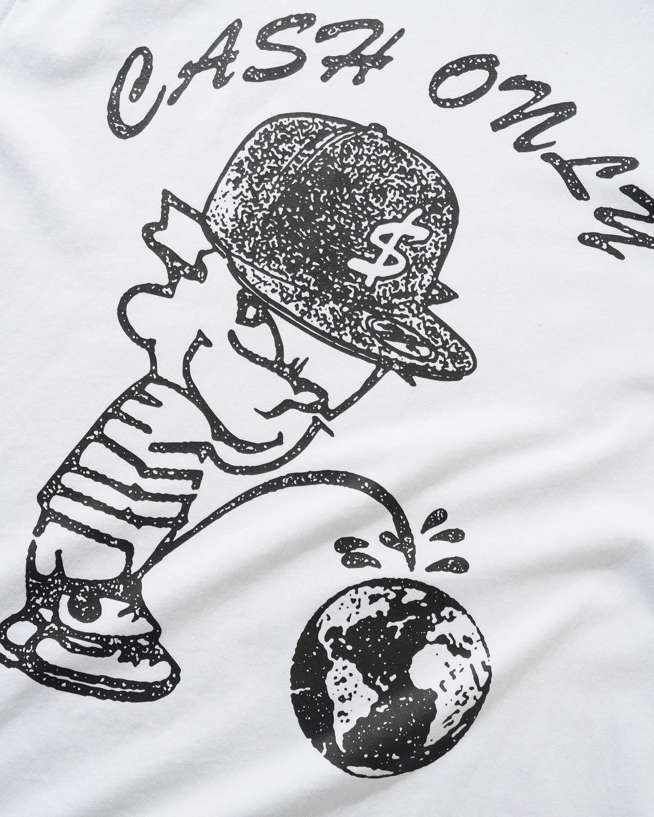 CASH ONLY - FTW TEE - WHITE