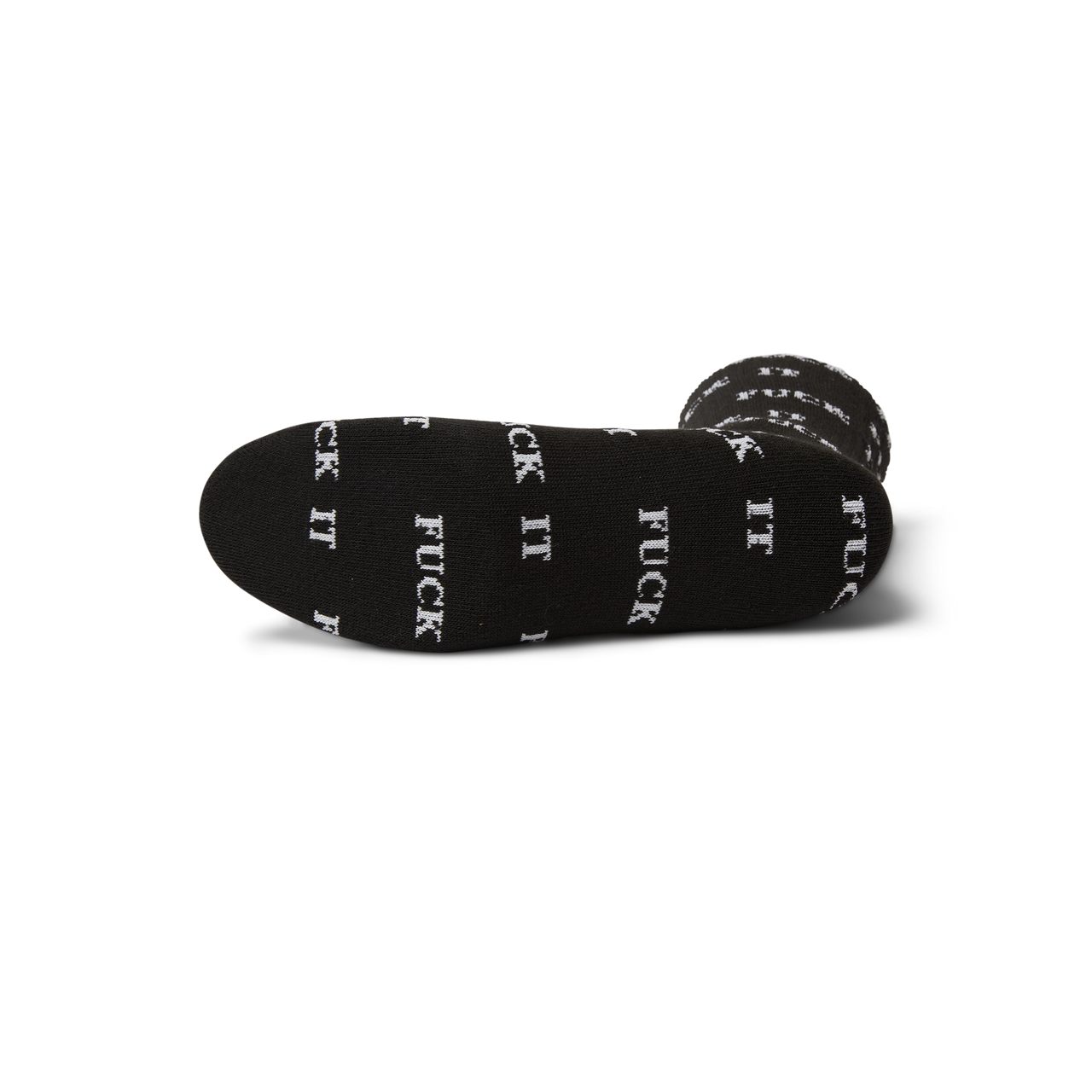 HUF - FUCK IT GLOW SOCK - BLACK