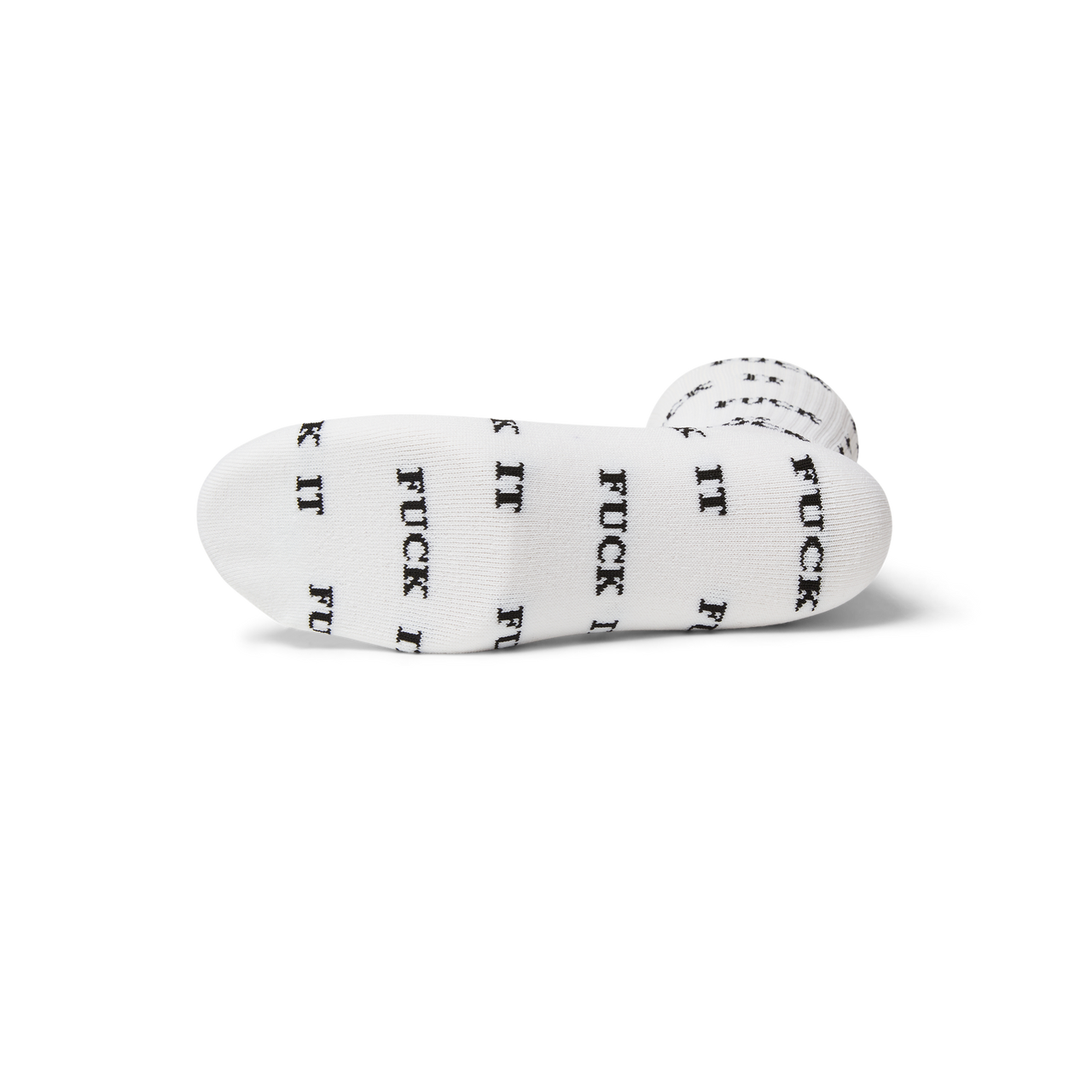 HUF - FUCK IT GLOW SOCK - WHITE