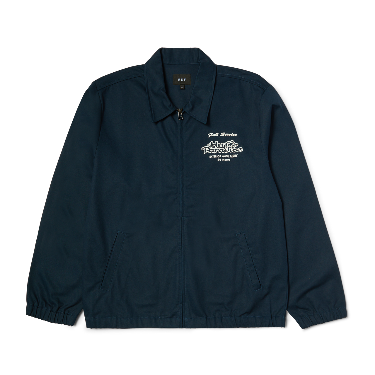 HUF - FULL SERVICE SHOP JACKET - NAVY