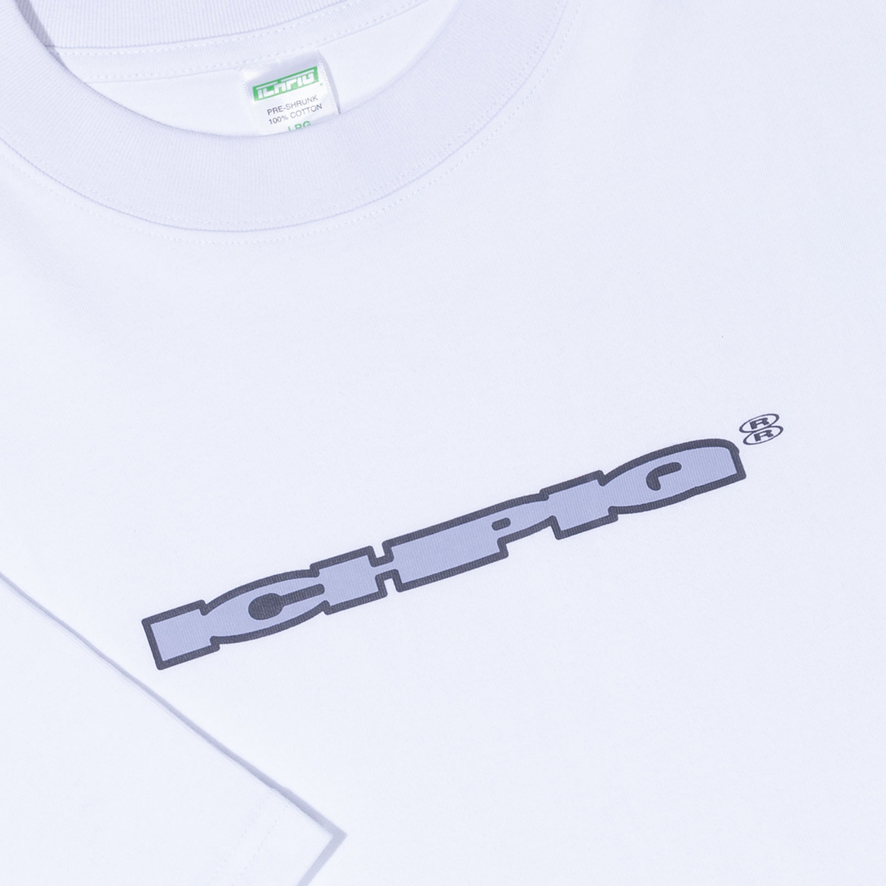 ICHPIG - FUSED LOGO TEE - WHITE