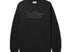 BUTTER GOODS - FLEECE APPLIQUE CREWNECK - BLACK