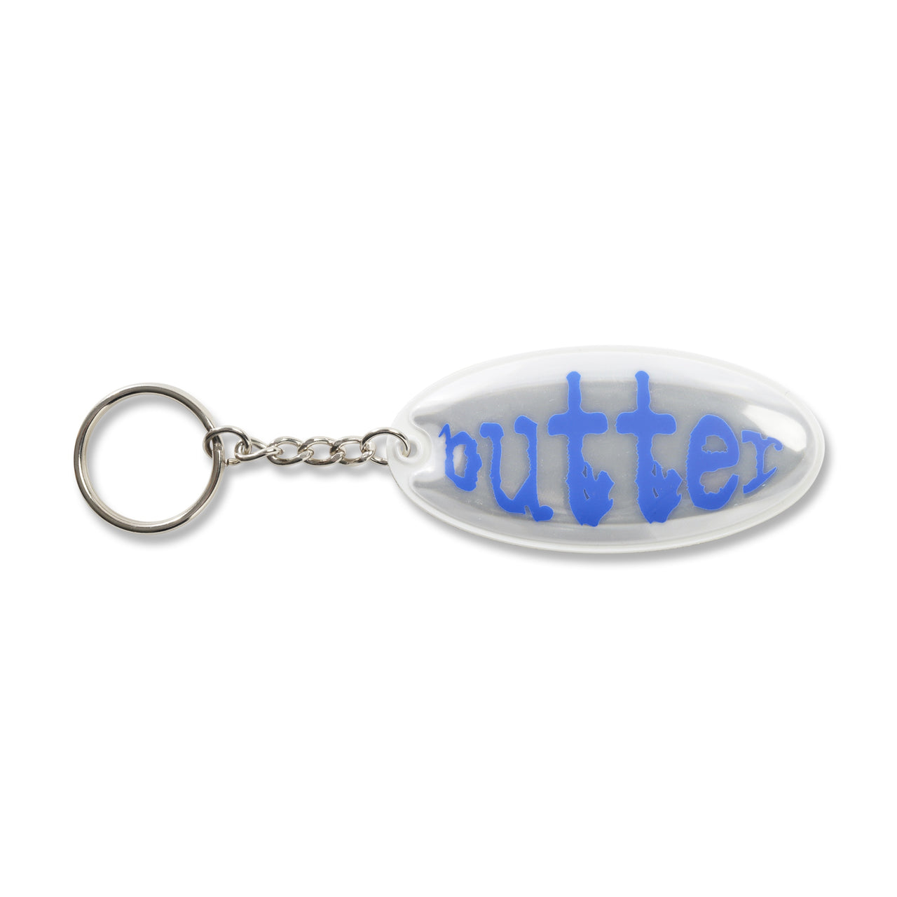 BUTTER GOODS - FRENZY REFLECTIVE KEY CHAIN - PEARL