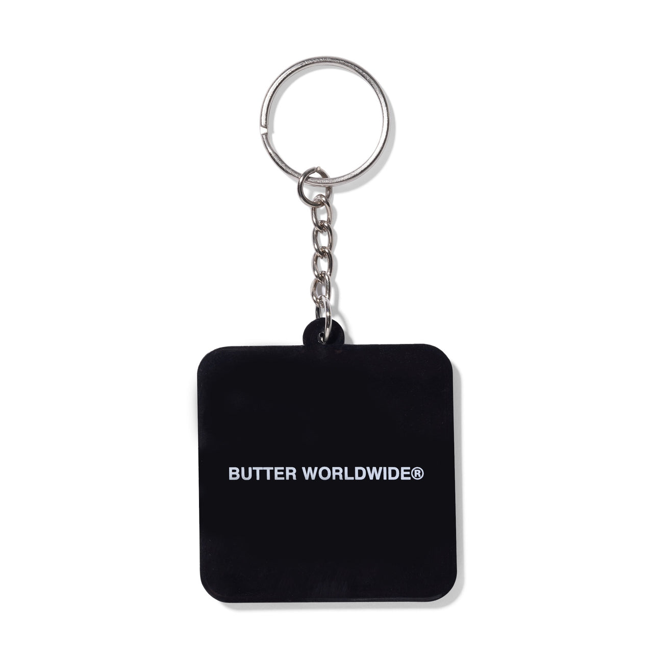 BUTTER GOODS - GROVE RUBBER KEY CHAIN - BLACK