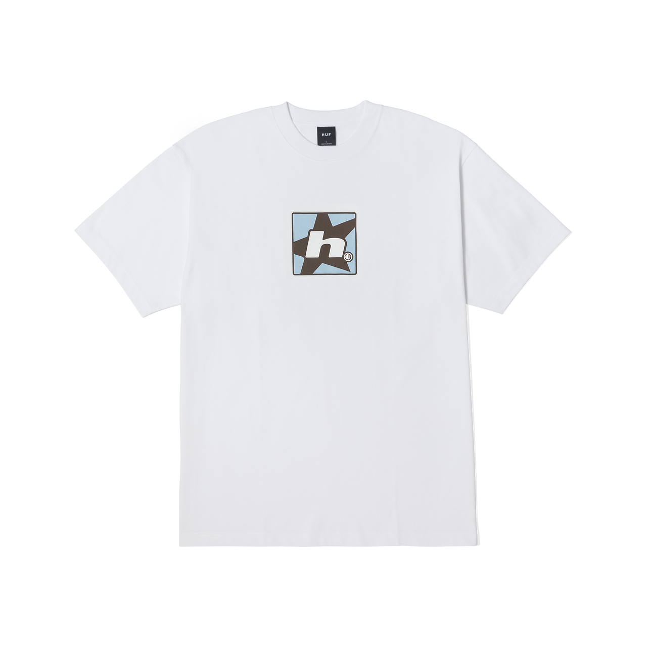 HUF - H STAR T-SHIRT - WHITE