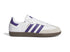 ADIDAS - SAMBA ADV - CLOUD WHITE / COLLEGIATE PURPLE / GOLD METALLIC