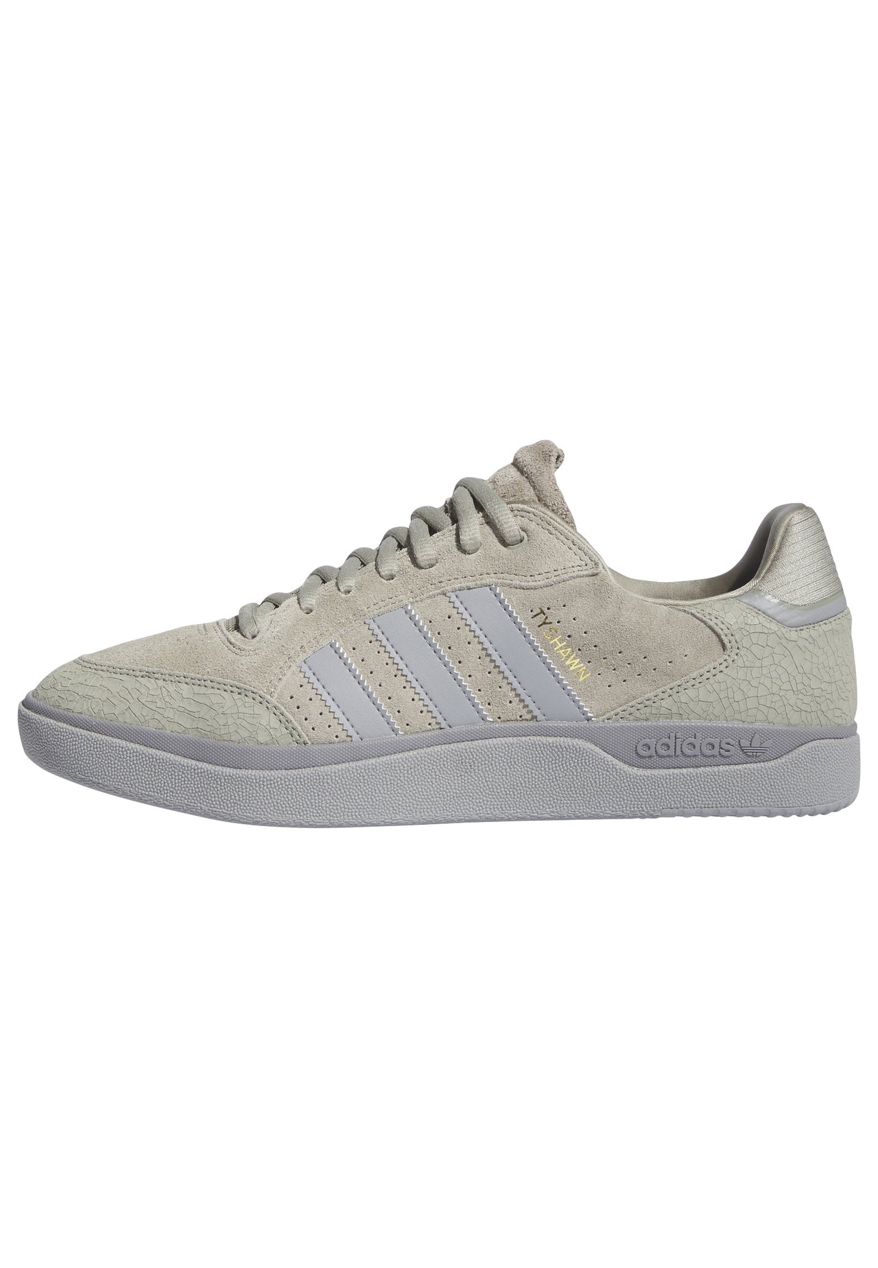 ADIDAS - TYSHAWN LOW -  SILVER PEBBLE / GREY THREE / GOLD METALLIC