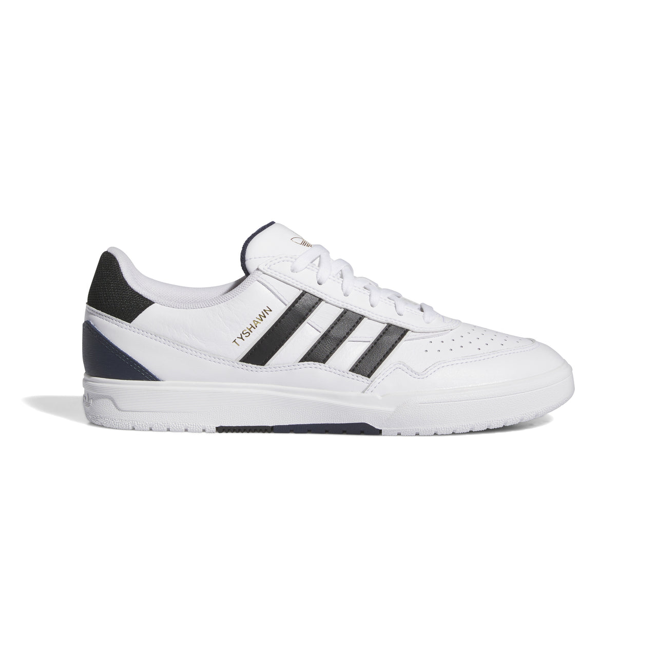 ADIDAS - TYSHAWN II -  WHITE / BLACK / COLLEGIATE NAVY