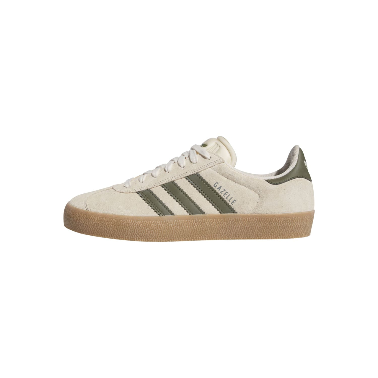 ADIDAS - GAZELLE ADV -  ECRU TINT / FOCUS OLIVE / GUM