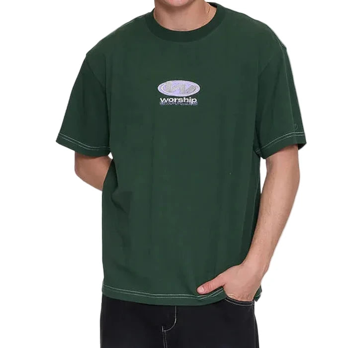 WORSHIP - SONIC TEE - EDEN GREEN