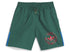 ADIDAS - GRAPHIC WATER SHORTS - COLLEGIATE GREEN / BLUE BIRD / BETTER SCARLET