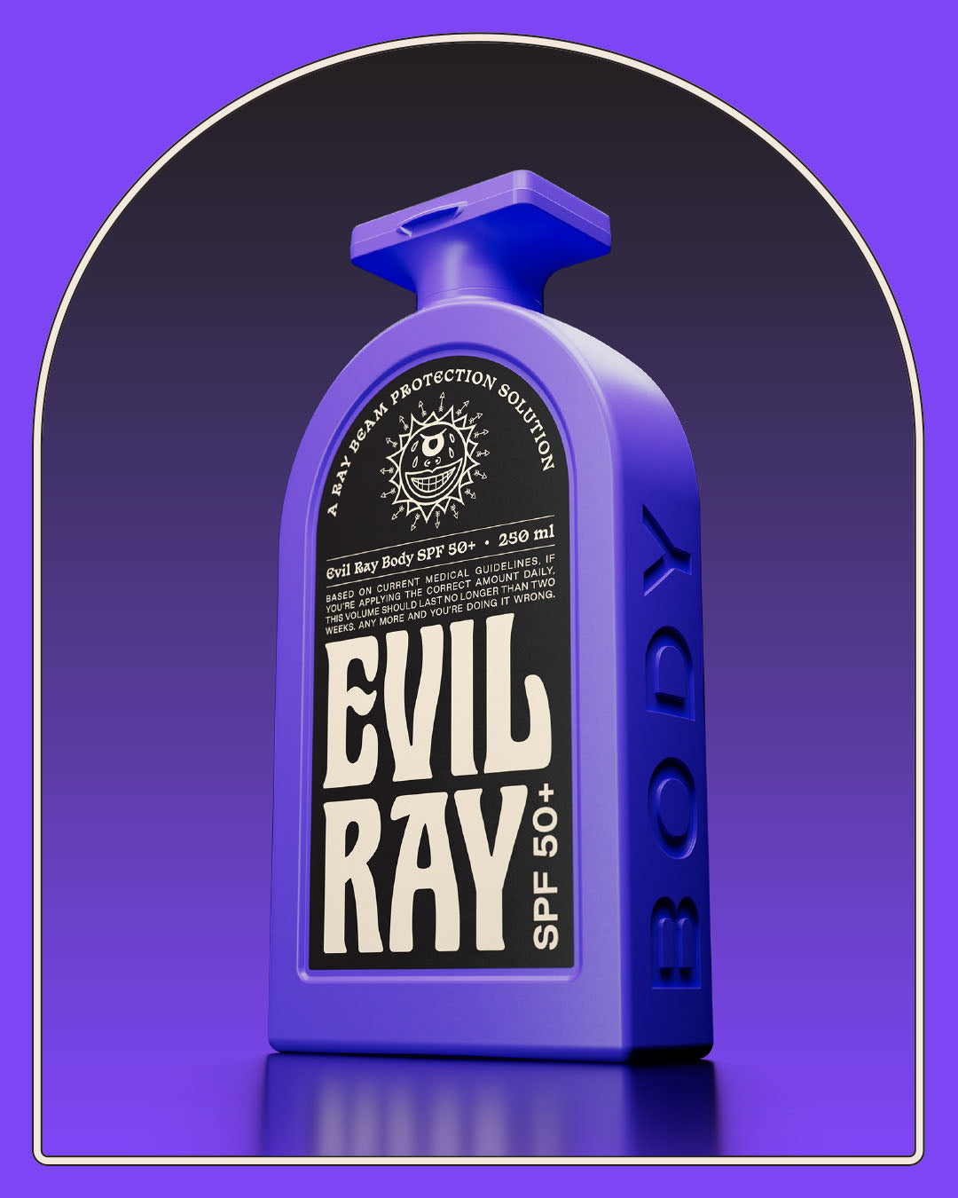 EVIL RAY - SPF50+ BODY SUNSCREEN