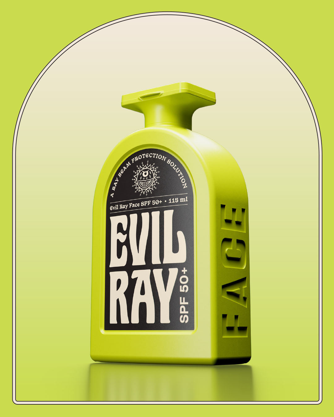 EVIL RAY - SPF50+ FACE SUNSCREEN