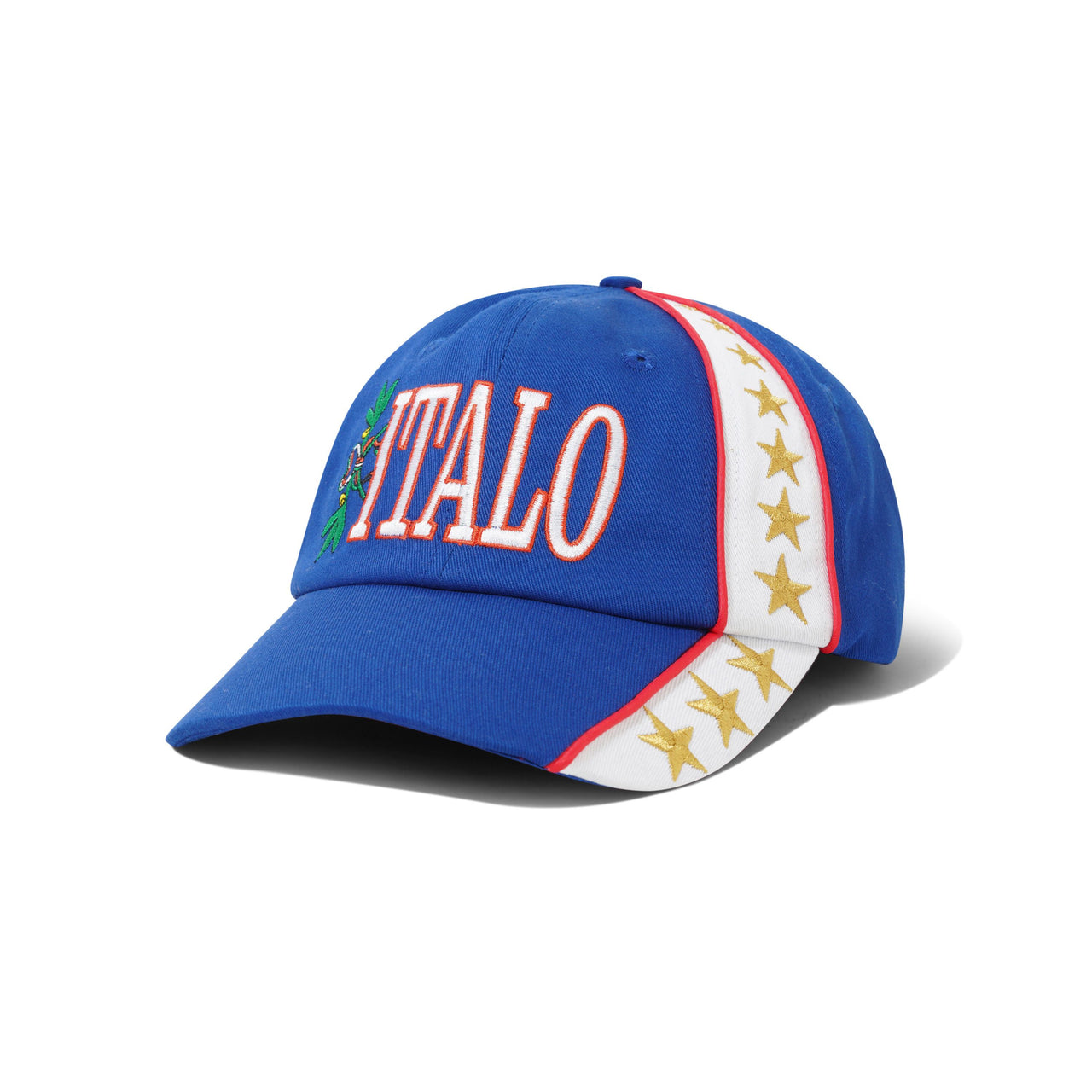 BUTTER GOODS - ITALO 6 PANEL CAP - BLUE