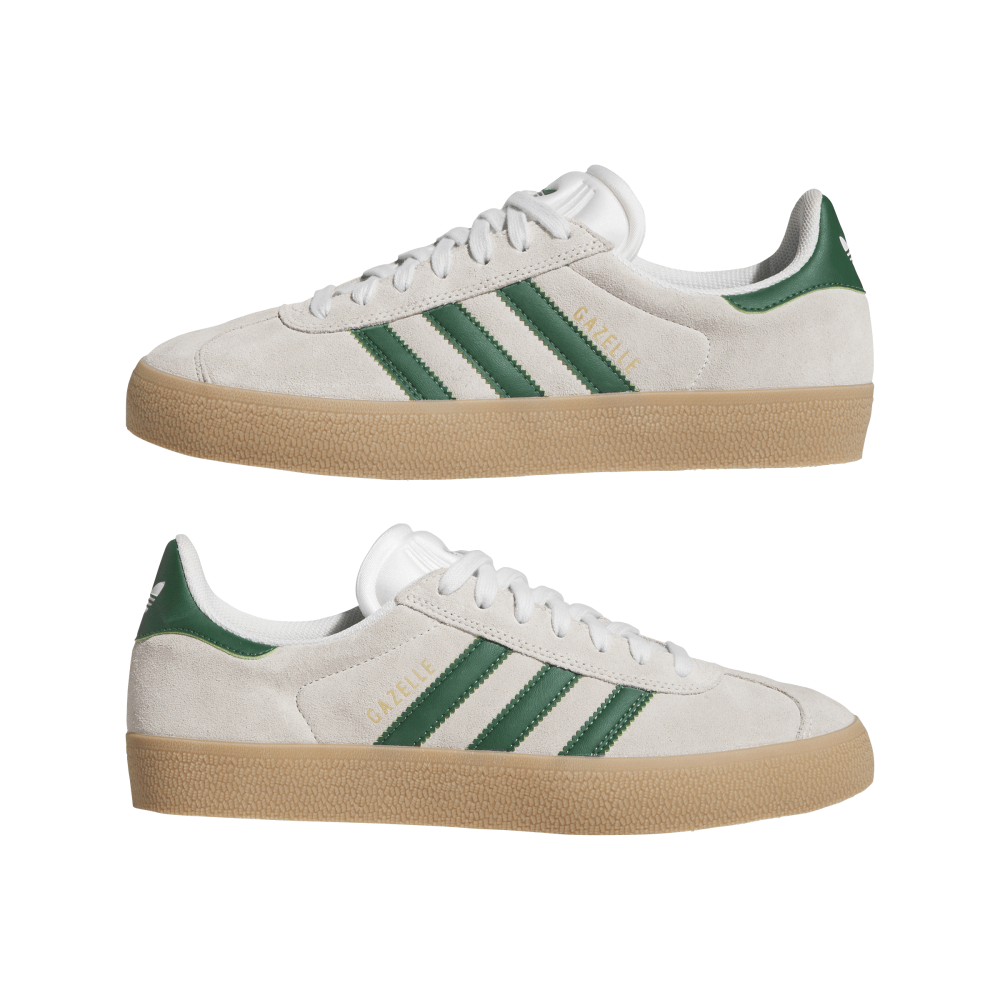ADIDAS - GAZELLE ADV - CRYSTAL WHITE / GUM