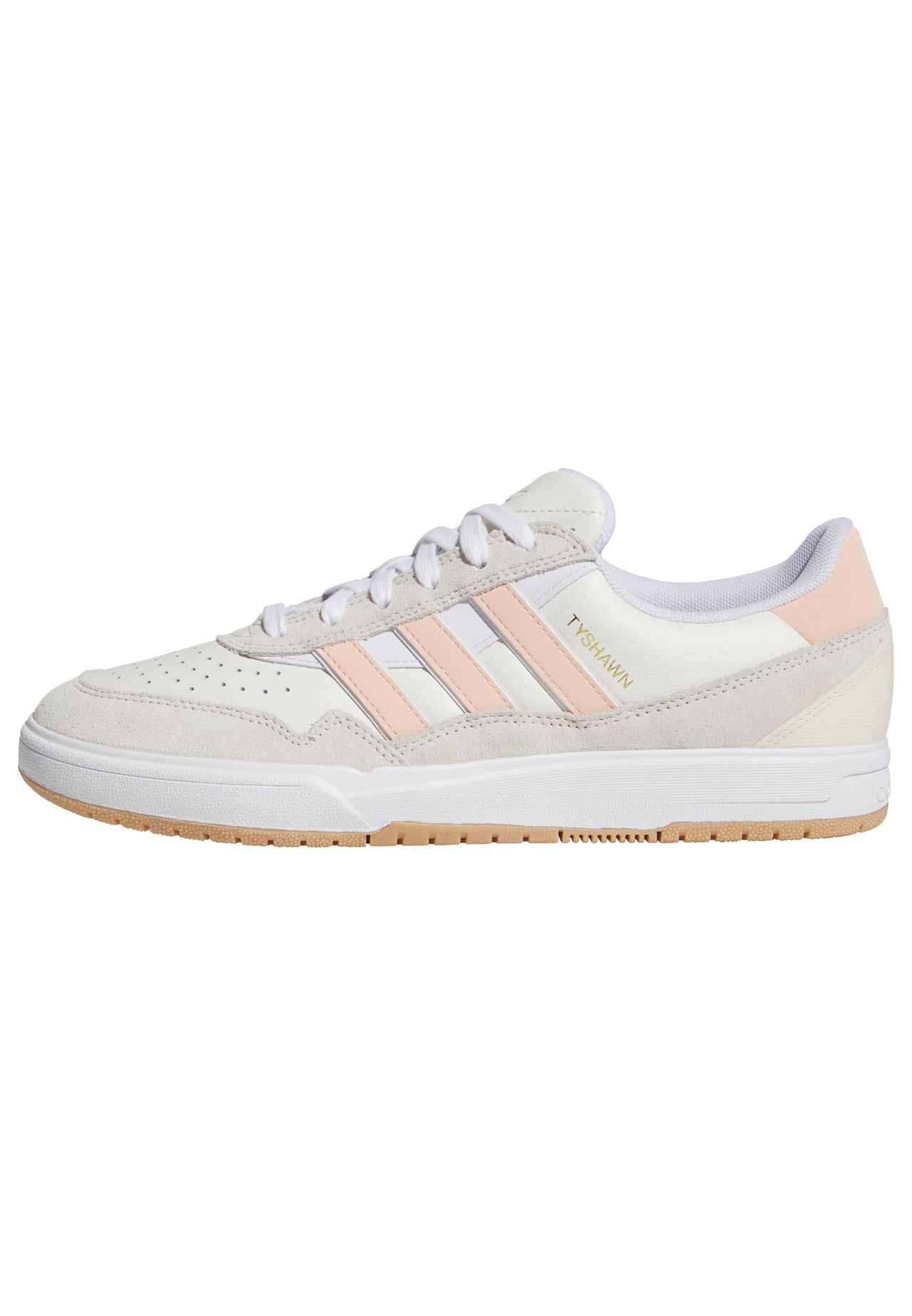 ADIDAS - TYSHAWN II -  WONDER WHITE / POWDER CORAL / OFF WHITE