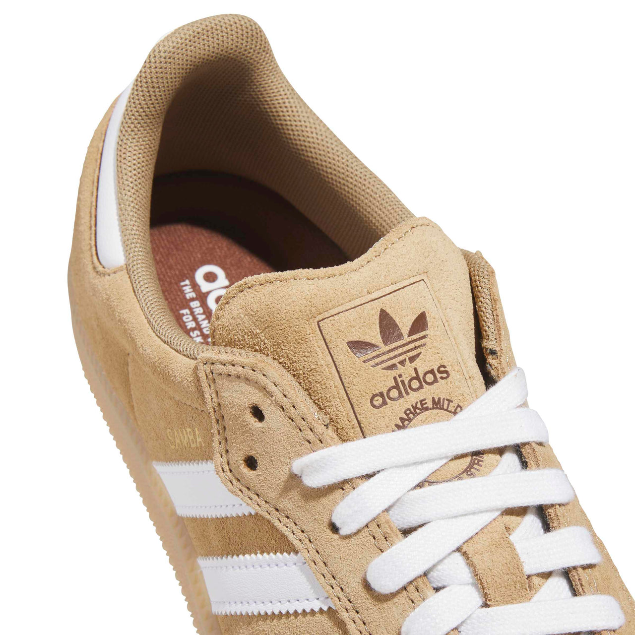 ADIDAS - SAMBA ADV - CARDBOARD / CLOUD WHITE / GUM