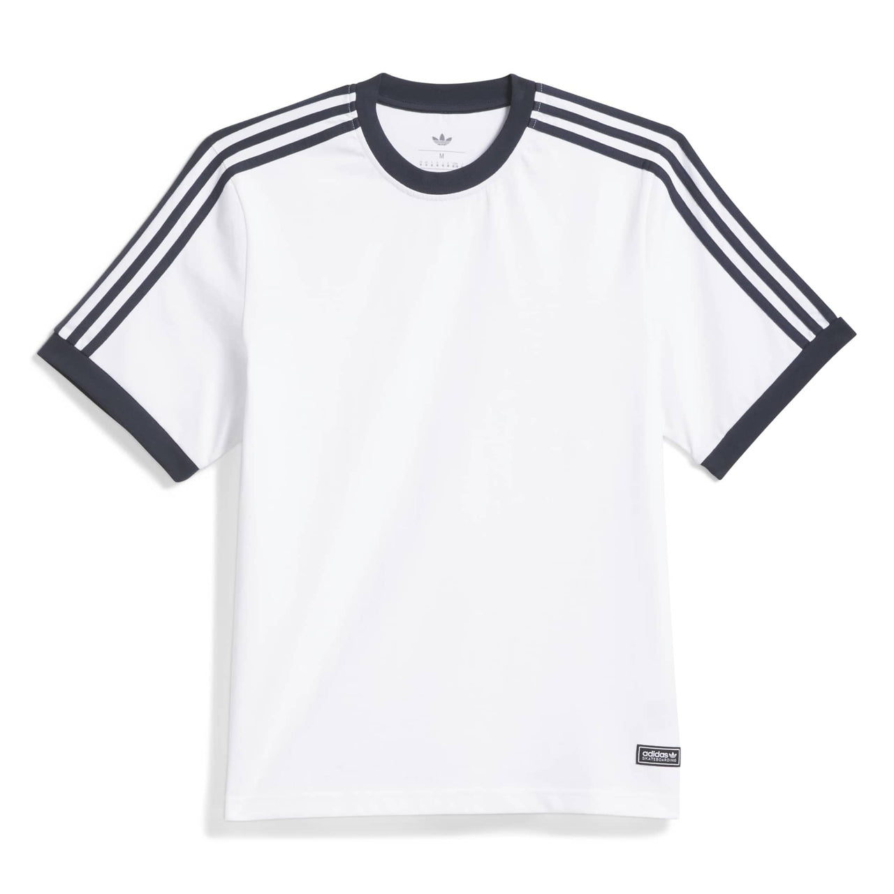 ADIDAS - RINGER TEE - WHITE / AURORA INK