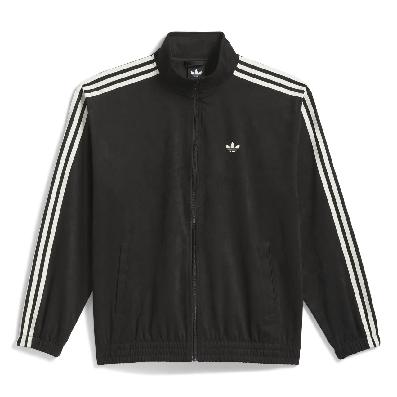 ADIDAS - VINTAGE SUPERFIRE TRACK TOP - BLACK / CREAM WHITE