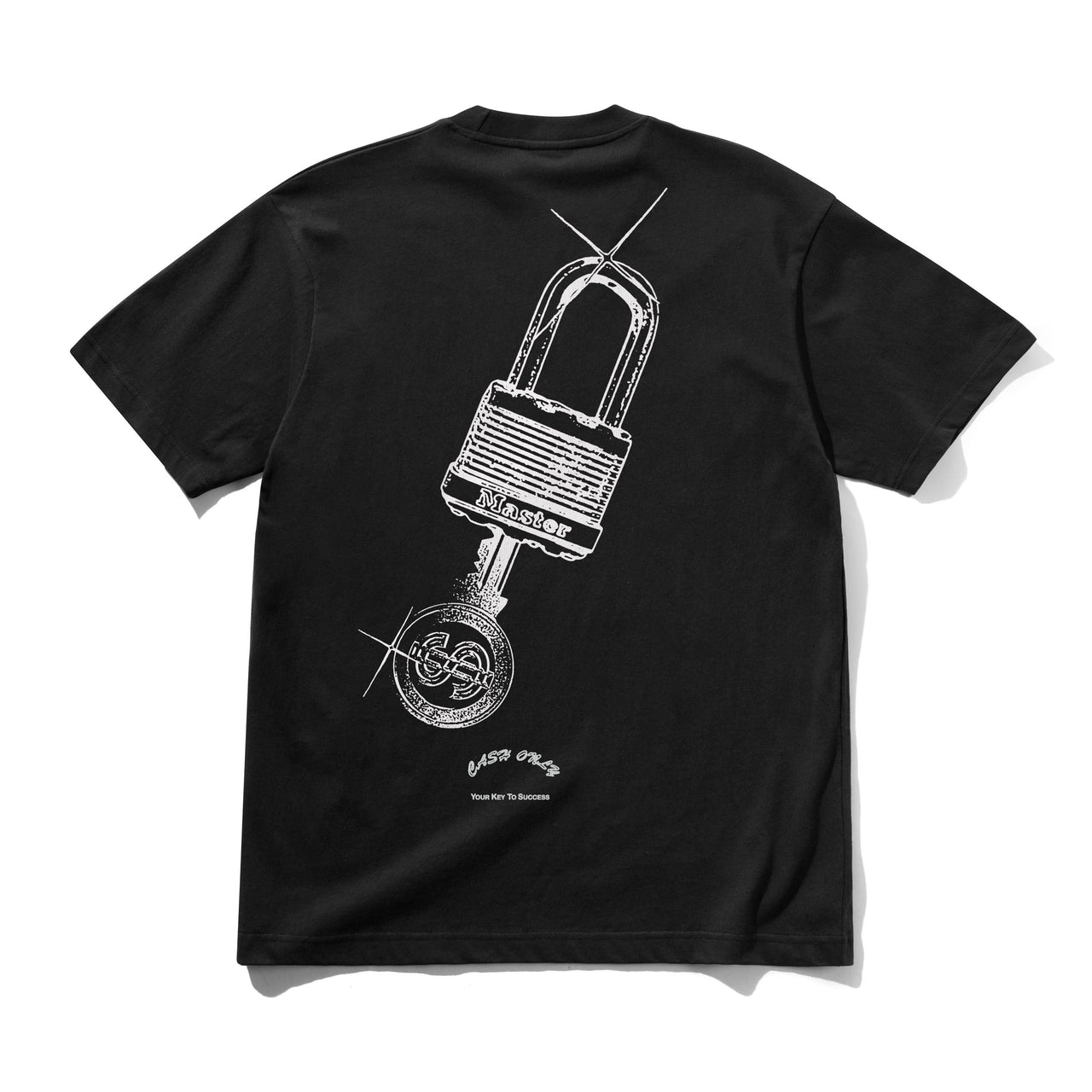 CASH ONLY - LOCKSMITH TEE - BLACK