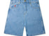 CASH ONLY - LOGO DENIM SHORTS - WASHED INDIGO