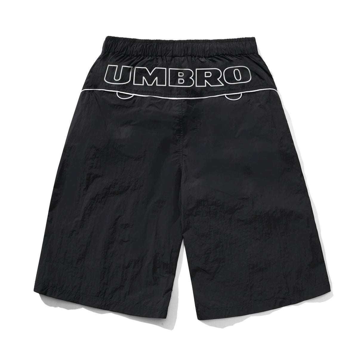 BUTTER GOODS X UMBRO - LONG TRACK SHORTS - BLACK