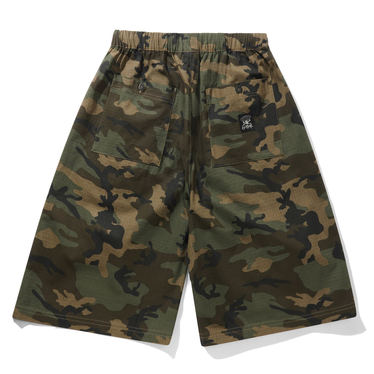 BUTTER GOODS - LOOSE SHORTS - WOODLAND RIPSTOP CAMO