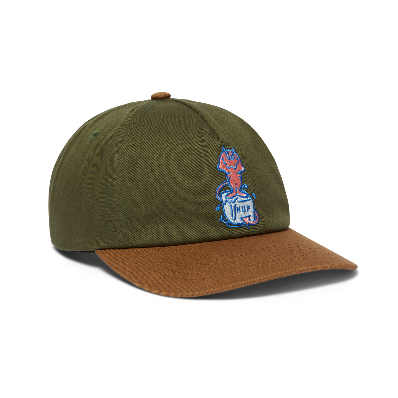 HUF - MELT 5-PANEL SNAPBACK - GREEN