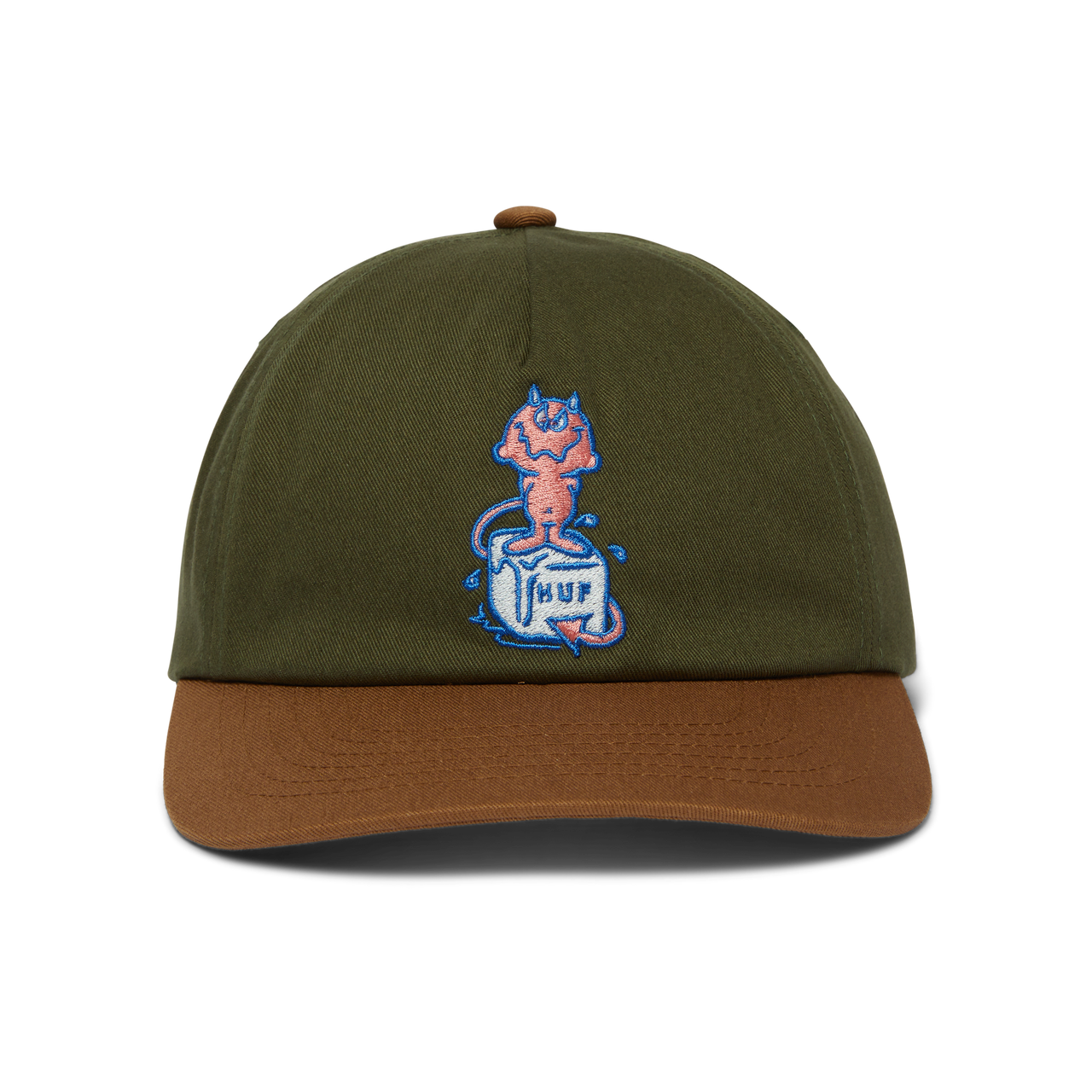 HUF - MELT 5-PANEL SNAPBACK - GREEN
