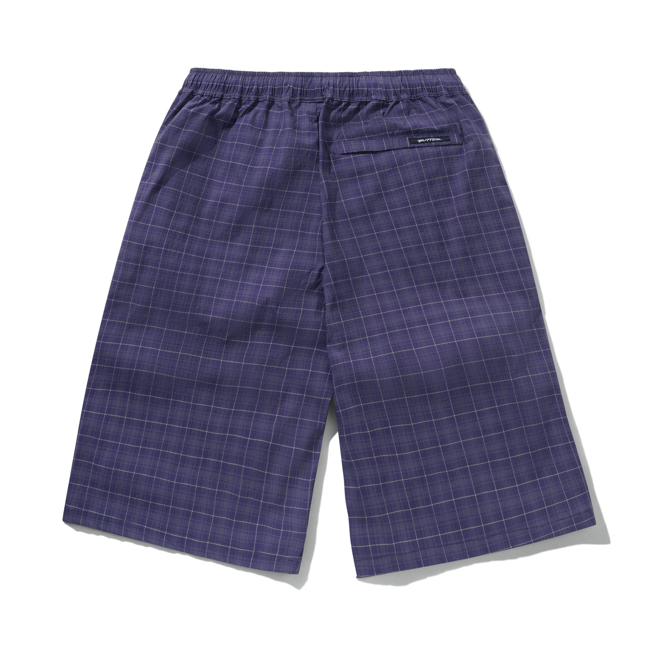 BUTTER GOODS - MAIN SHORTS - NAVY PLAID